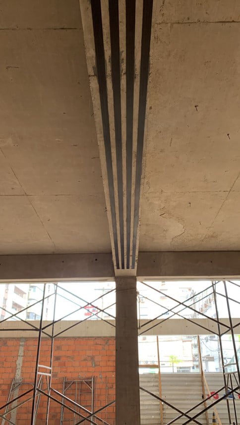 Últimos trabalhos da FiberTeam Reforço Estrutural